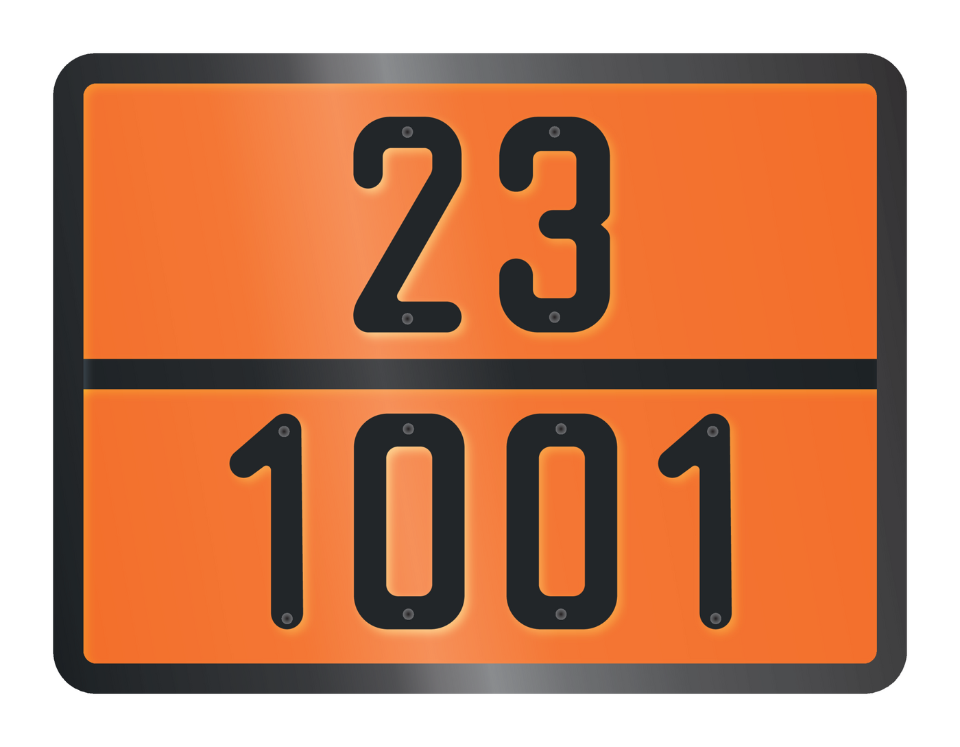 ADR BORD MET GEVARENCODE 23/1001