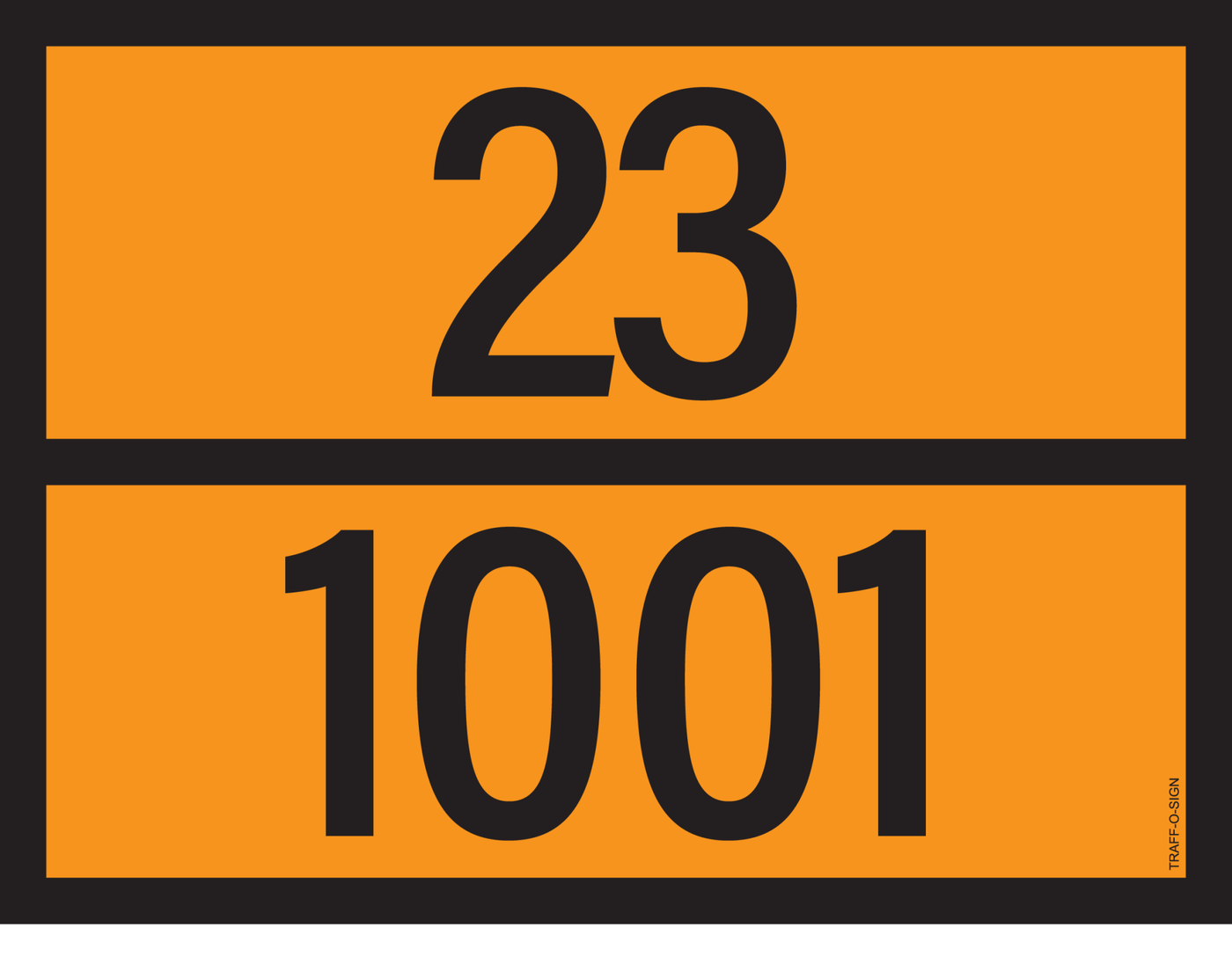 ADR BORD MET GEVARENCODE 23/1001