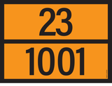 ADR BORD MET GEVARENCODE 23/1001