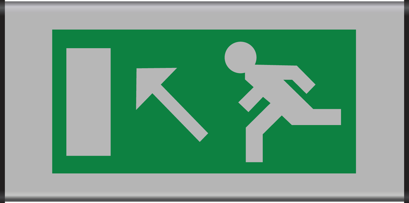 ISSUE DE SEC.ESCALIER GAUCHE VERS HAUT