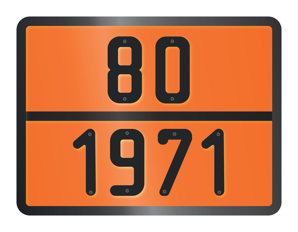 ADR BORD MET GEVARENCODE 80/1971
