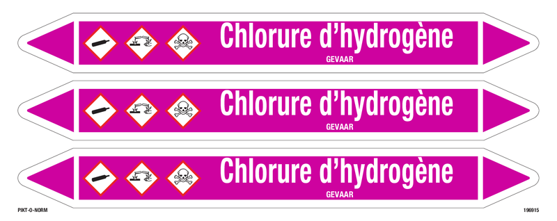 CHLORURE D'HYDROGÈNE