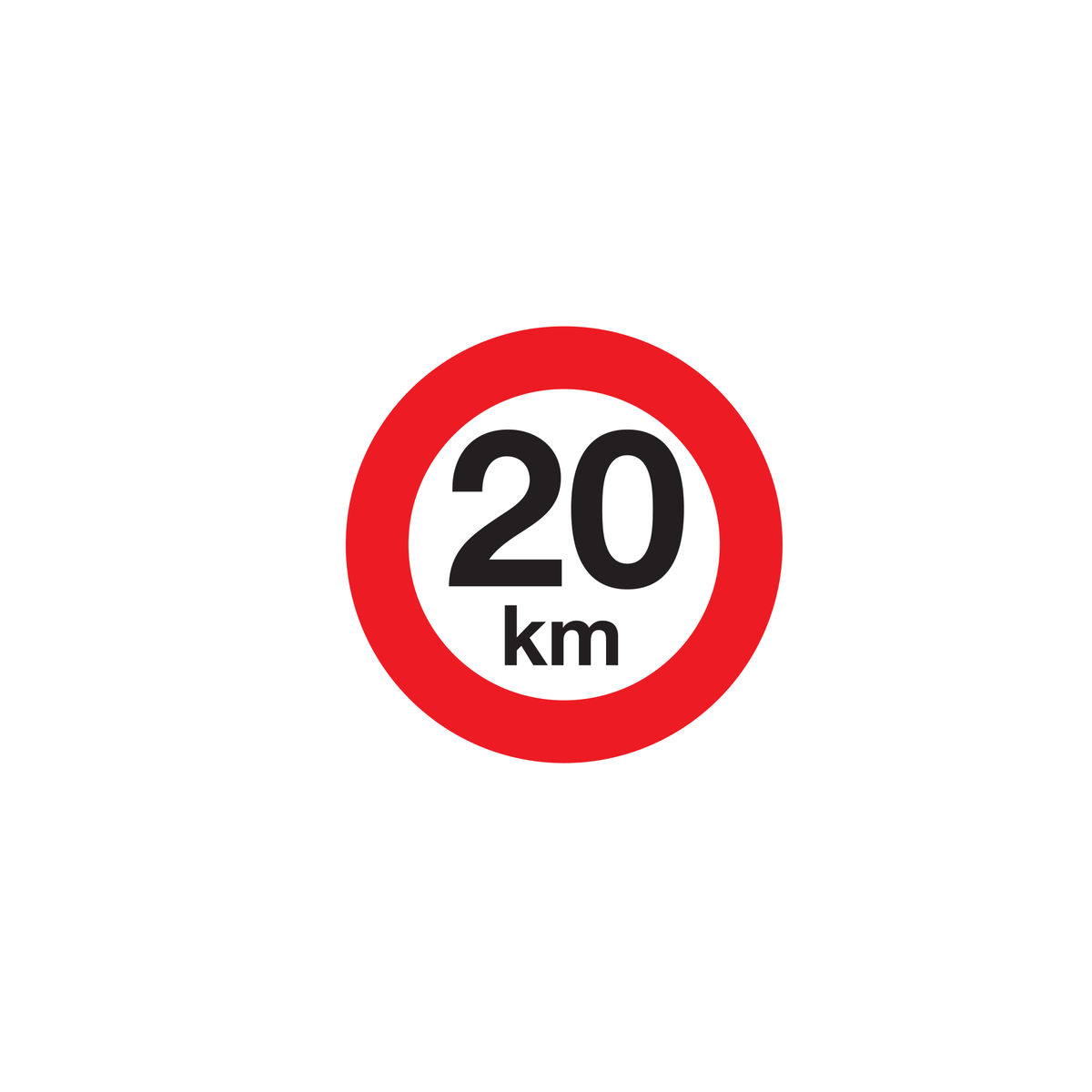 C43 INTERDIT CIRCULER PLUS HAUT Q'INDIQ.