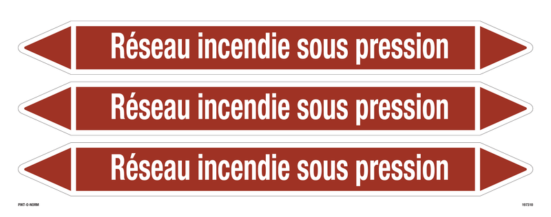 RÉSEAU INCENDIE