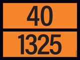 ADR BORD MET GEVARENCODE 40/1325