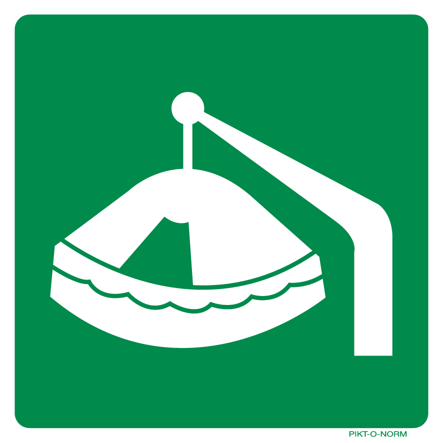 OVERLEVINGSVLOT DAVIT ISO7010-E039