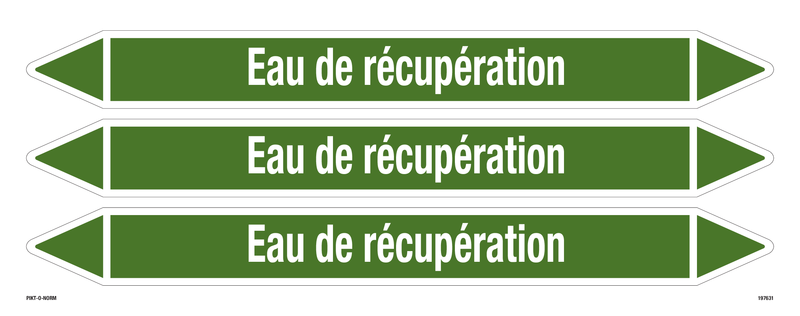 EAU DE RÉCUPÉRATION