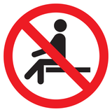INTERDICTION DE S'ASSEOIR