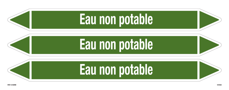 EAU NON POTABLE