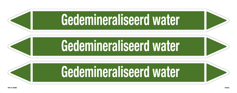 GEDEMINERALISEERD WATER