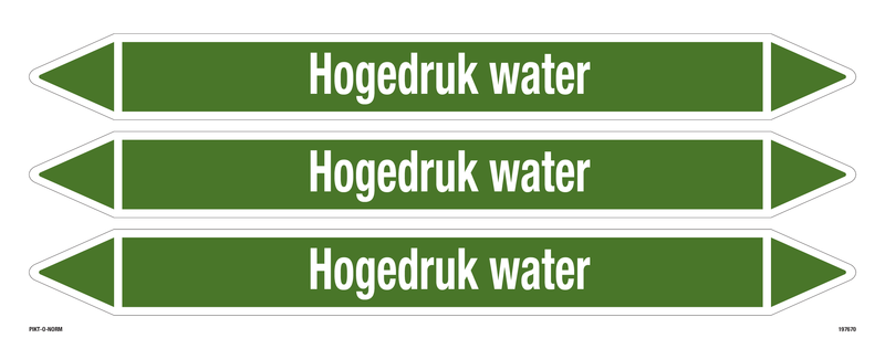 HOGEDRUK WATER