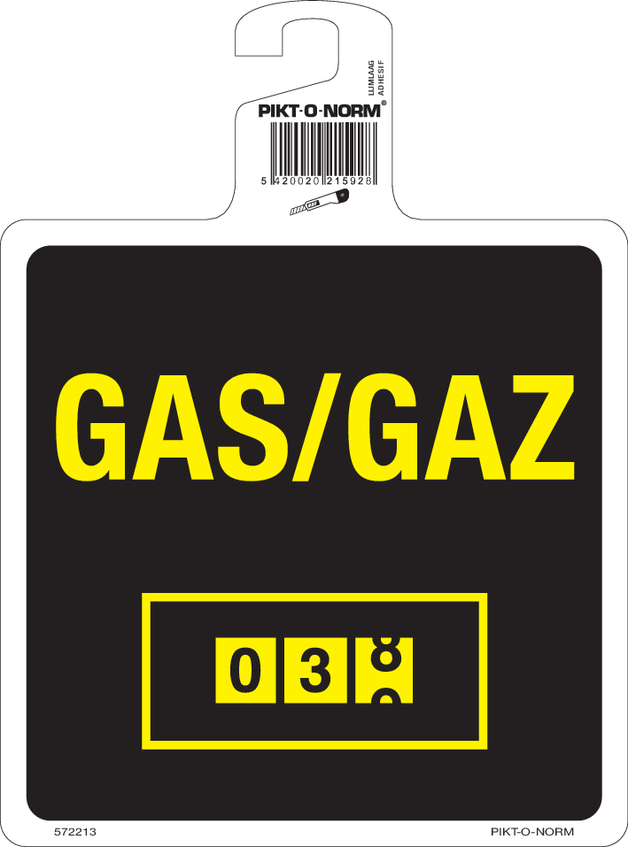 EMPLACEMENT COMPTEUR GAS/GAZ