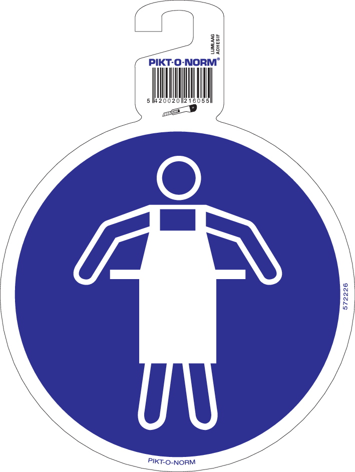 TABLIER DE PROTECTION OBLIGATOIRE