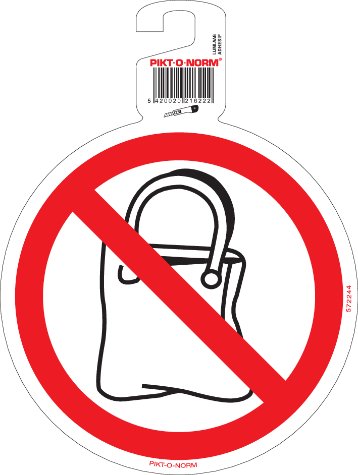 INTERDIT AUX SAC À MAIN