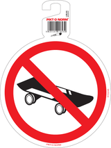 SKATEBOARDS VERBODEN