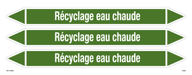 RÉCYCLAGE EAU CHAUDE