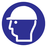 CASQUE DE SÉCURITÉ OBLIGATOIRE