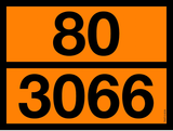 ADR BORD MET GEVARENCODE 80/3066