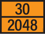 ADR BORD MET GEVARENCODE 30/2048
