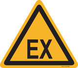 WAARSCHUWING EX. EXPLOSIEVE OMGEVING