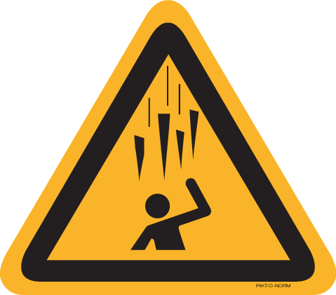 CHUTE DE GLACE