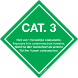 CAT.3. IMPROPRE À LA CONSOMMATION...