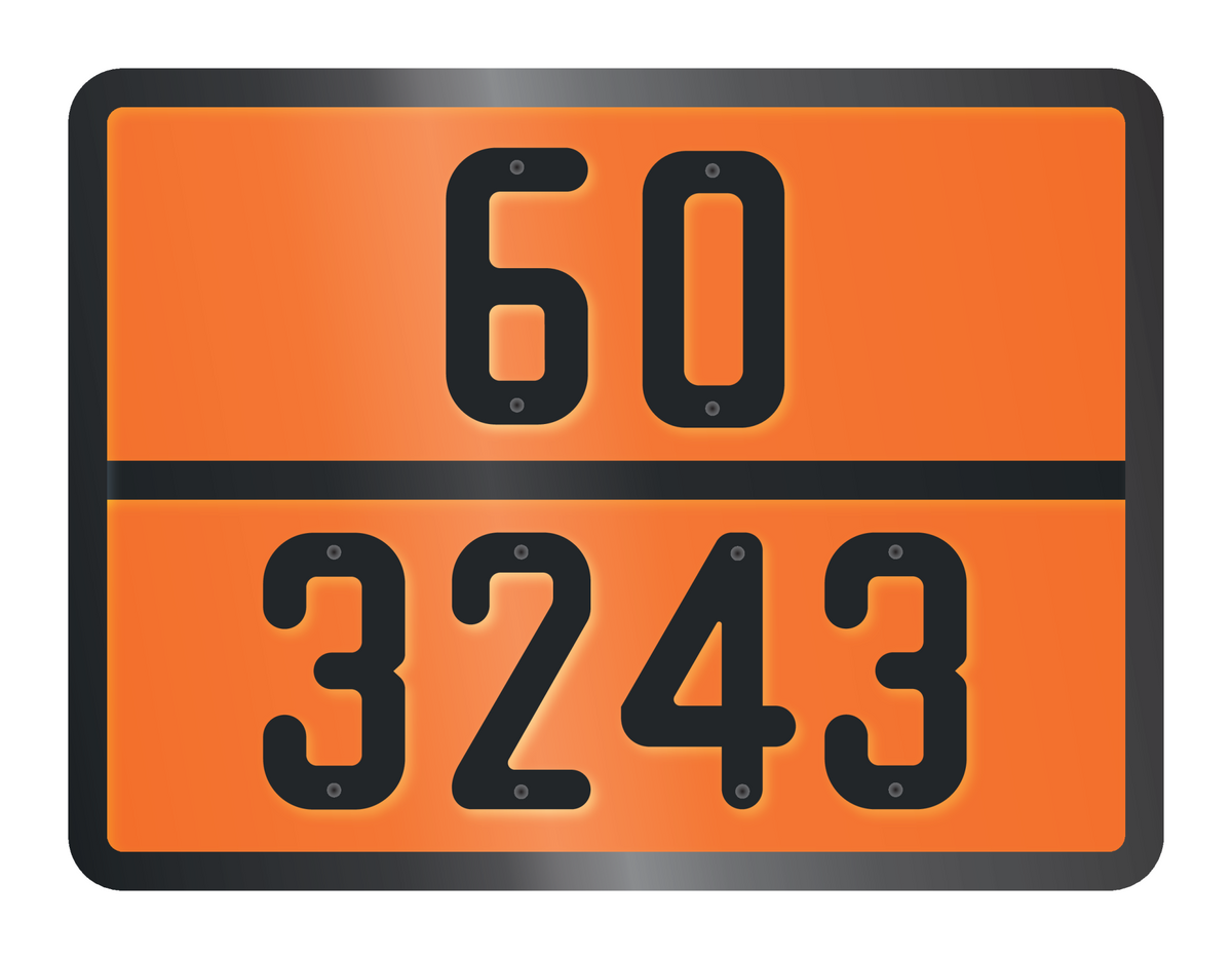 ADR BORD MET GEVARENCODE 60/3243