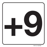 ÉTAGE, NIVEAU +9