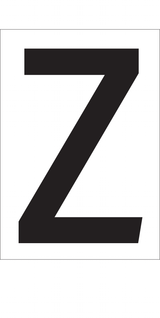 Z ADR LETTER ZELFKLEVEND