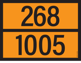 ADR BORD MET GEVARENCODE 268/1005