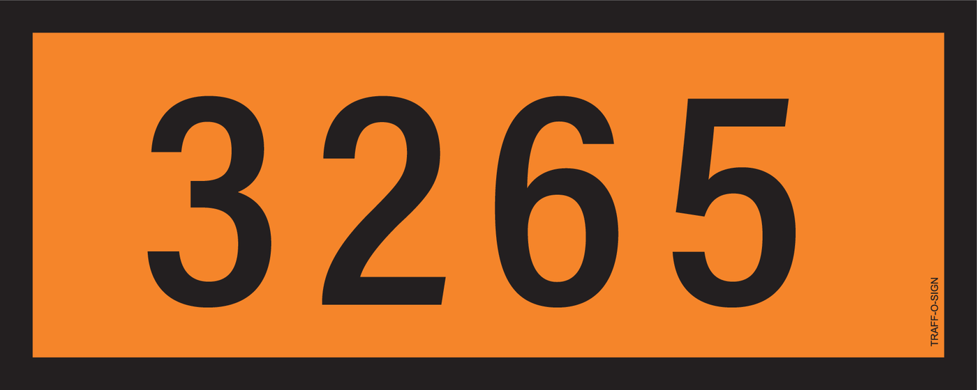 ADR BORD, UN NUMMERS VAN 3000 TOT 3999