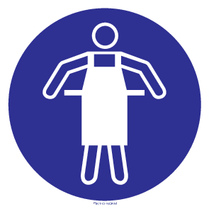TABLIER DE PROTECTION OBLIGATOIRE