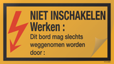 NIET INSCHAKELEN! WERKEN:..BESCHRIJFBAAR