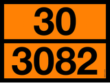ADR BORD MET GEVARENCODE 30/3082