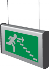 ISSUE DE SEC.ESCALIER DROITE VERS LE BAS
