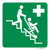 EVACUATIESTOEL ISO7010-E060
