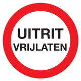 UITRIT VRIJLATEN