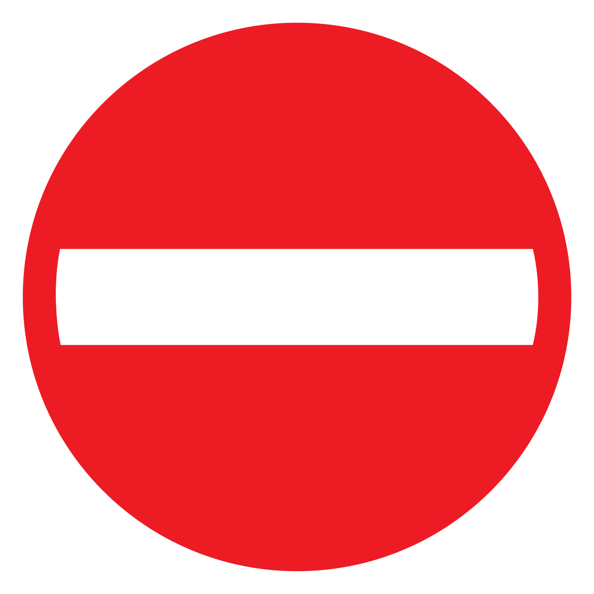 SENS INTERDIT