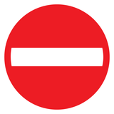 SENS INTERDIT