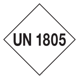 UN 1805. ADR KL 8. FOSFORZUUR