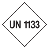 UN 1133. ADR KL 3. ADHÉSIFS CONTENANT...