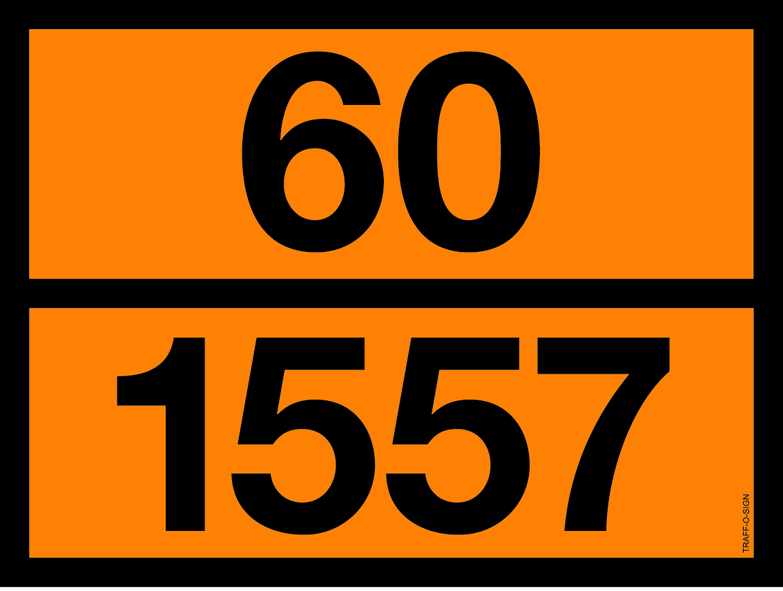 ADR BORD MET GEVARENCODE 60/1557