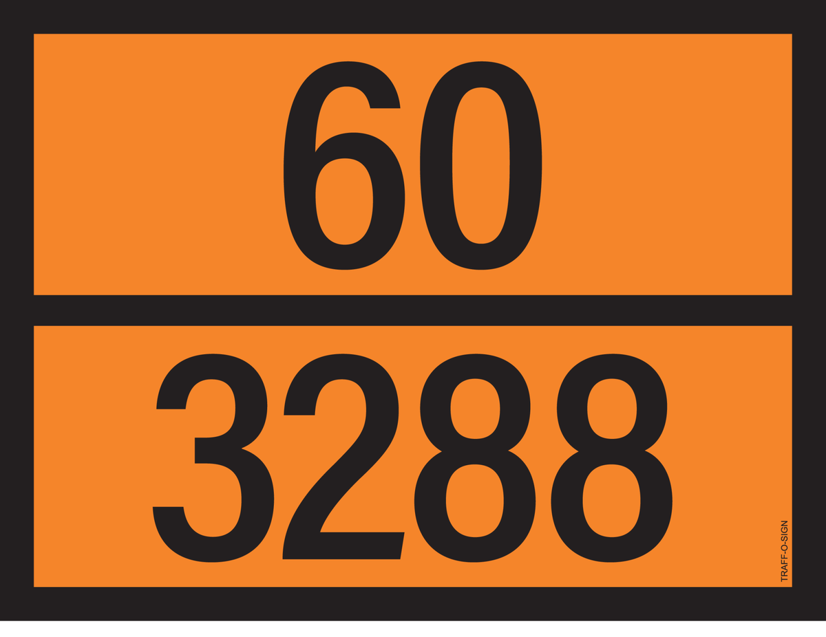 ADR BORD MET GEVARENCODE 60/3288