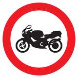 MOTO'S VERBODEN