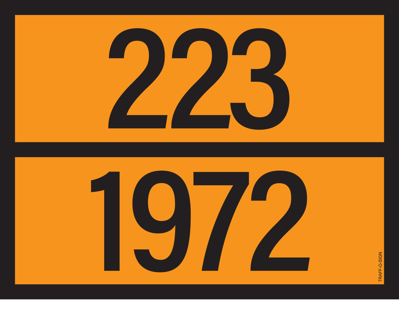 ADR BORD MET GEVARENCODE 223/1972
