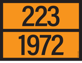 ADR BORD MET GEVARENCODE 223/1972