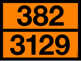 ADR BORD MET GEVARENCODE 382/3129