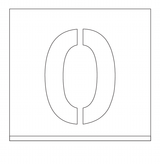 SJABLOON DIBOND 2MM, HOOGTE 100MM