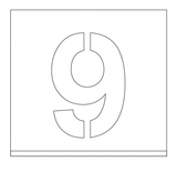 SJABLOON DIBOND 2MM, HOOGTE 100MM