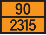 ADR BORD MET GEVARENCODE 90/2315